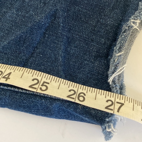 Mother Denim The Stunner Ankle Fray Skinny Jeans in Teaming Up - Size 32 - Picture 17 of 17